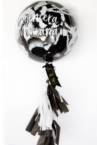 "Black and White " Bubble Balloon