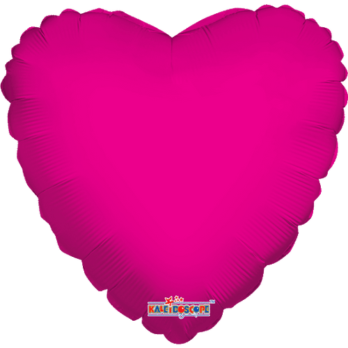 Globo de Corazón Magenta